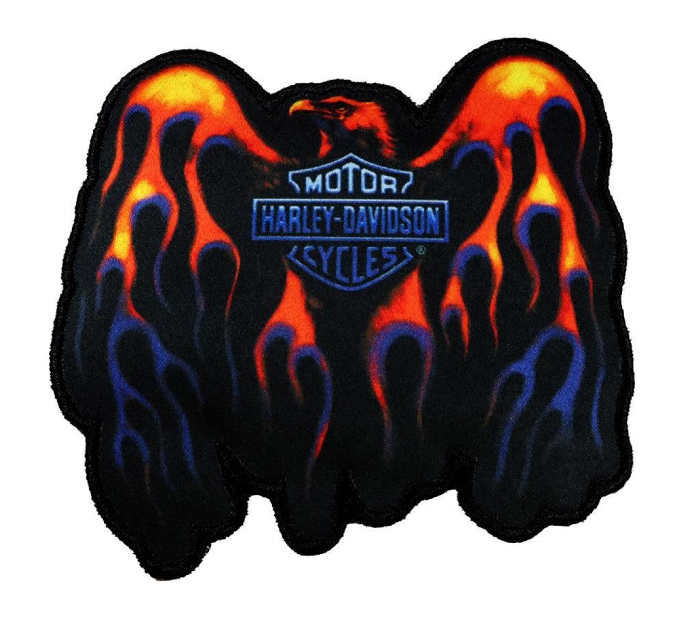 harley 4" Eagle Rising Patch