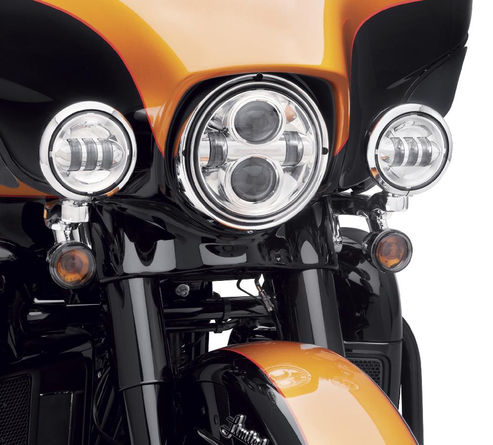 Harley 4 In. Daymaker Projector LED Auxiliary Lamps