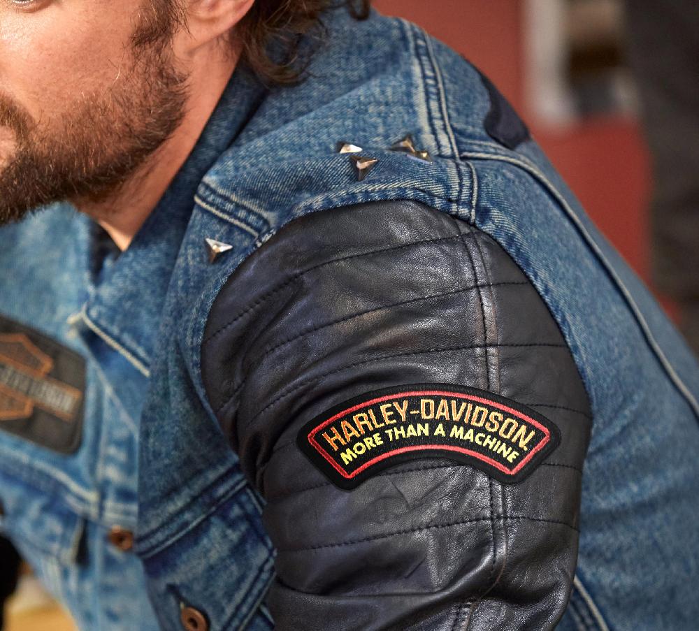 Harley 4” More Than A Machine Rocker Patch