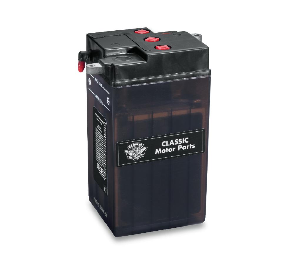 harley 6V Conventional Battery - Dry