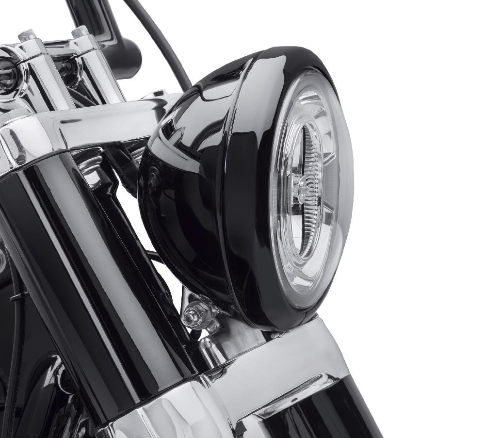 Harley 7 In. Headlamp Trim Ring
