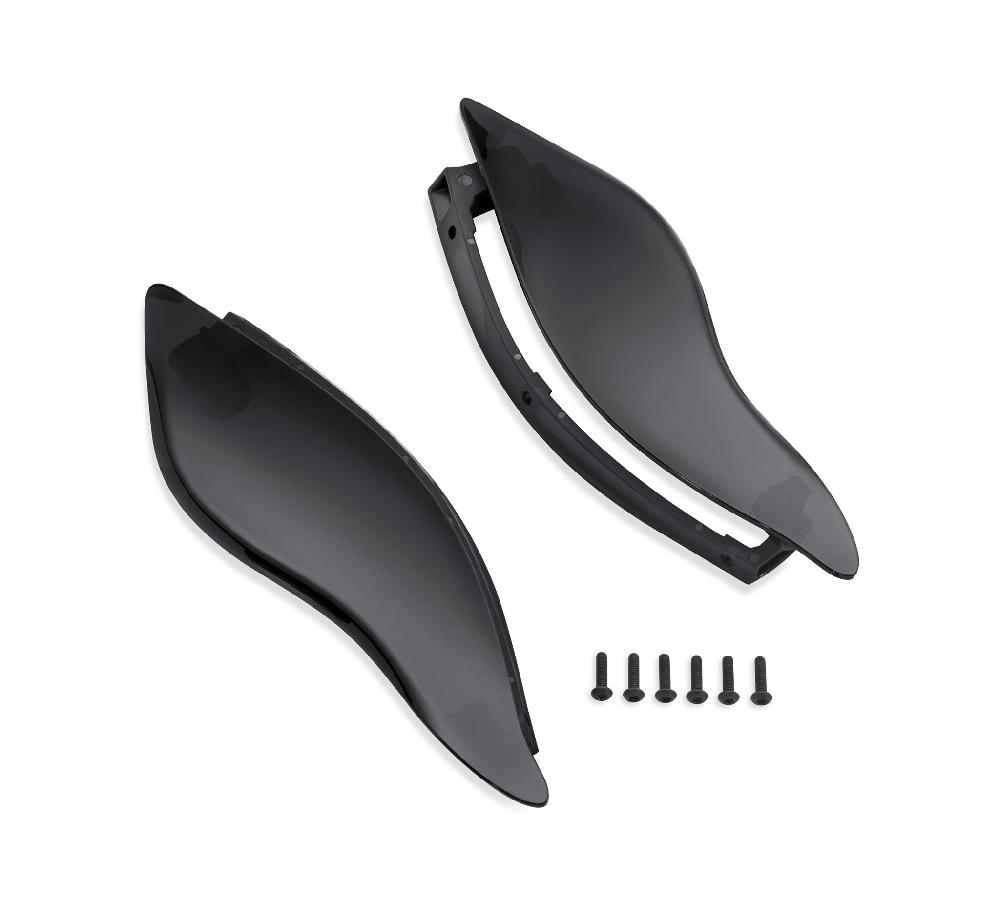 Harley Adjustable Air Deflector - Dark Smoke