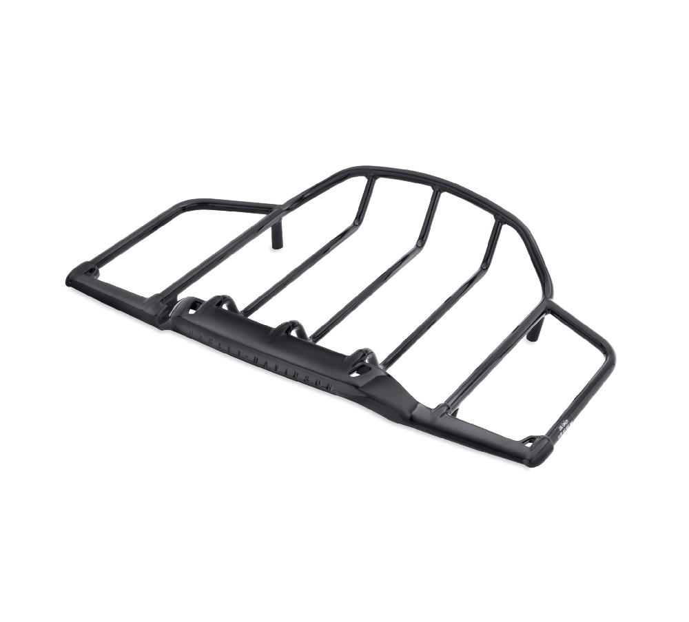 Harley Air Wing Tour-Pak Gloss Black Luggage Rack