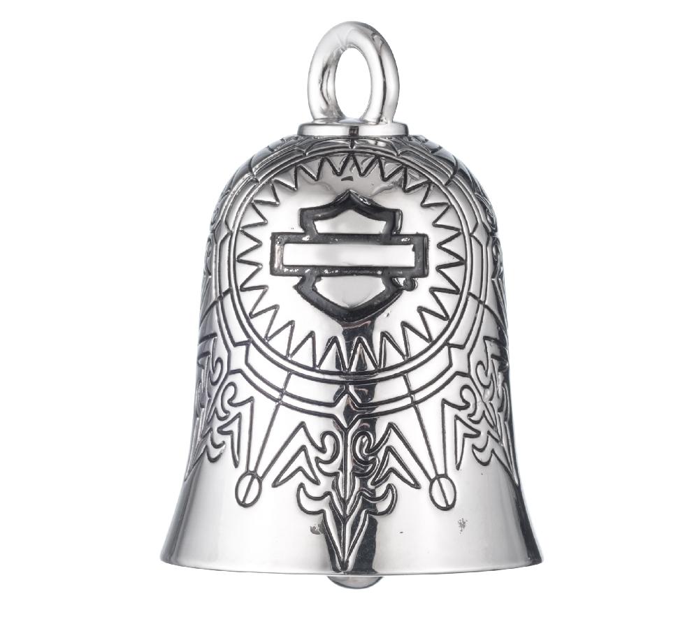 harley Bar and Shield Snowflake Pattern Ride Bell