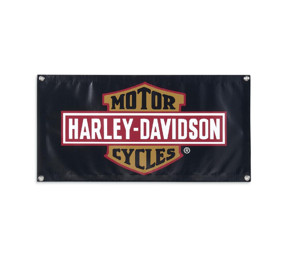 Harley Bar & Shield Banner