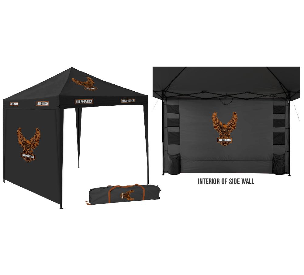 Harley Bar & Shield Eagle Canopy