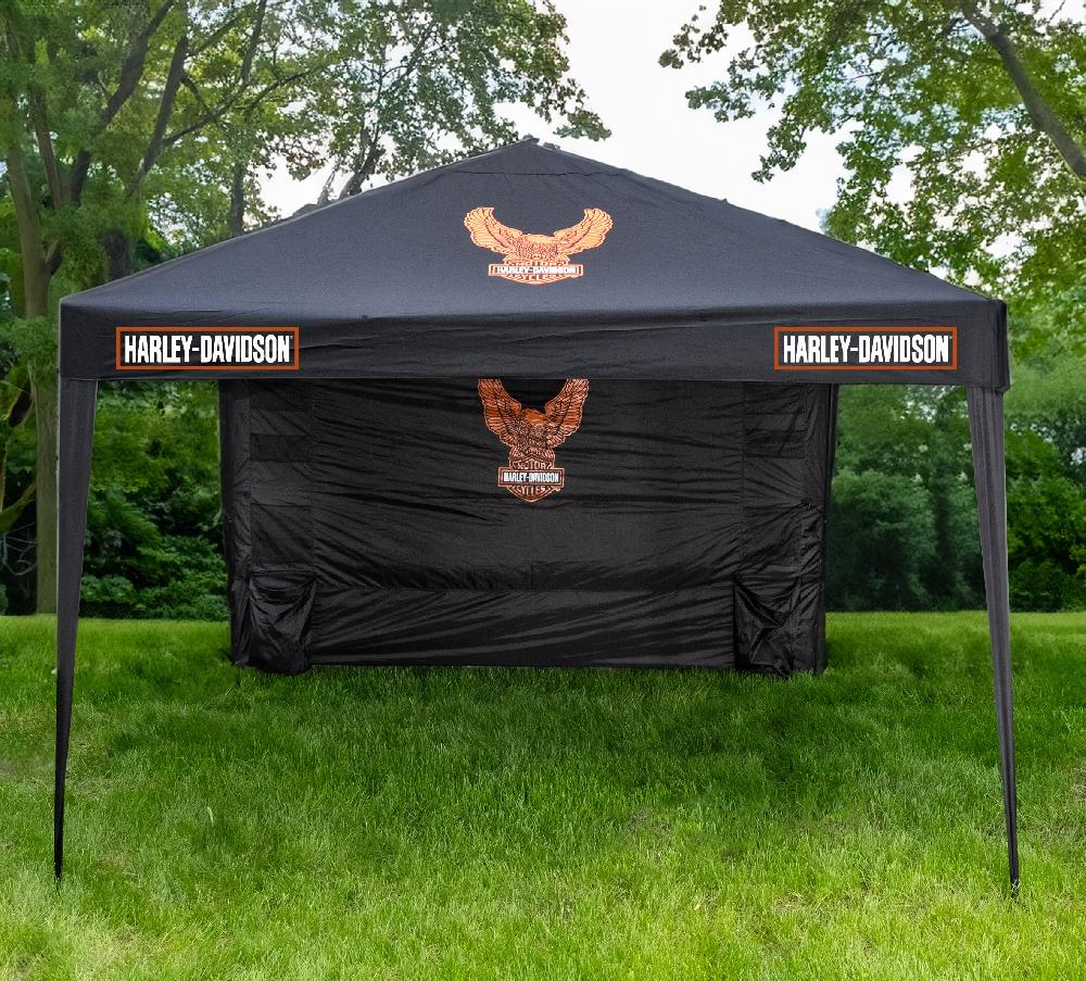 Harley Bar & Shield Eagle Canopy