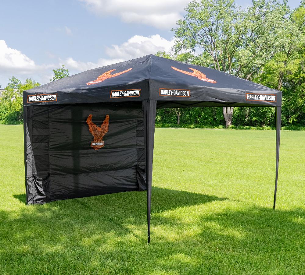 Harley Bar & Shield Eagle Canopy