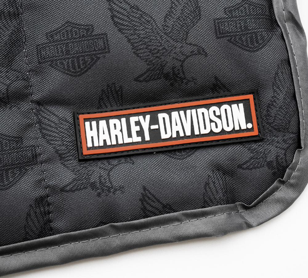 Harley Bar & Shield Eagle Pet Travel Bed W/ Case
