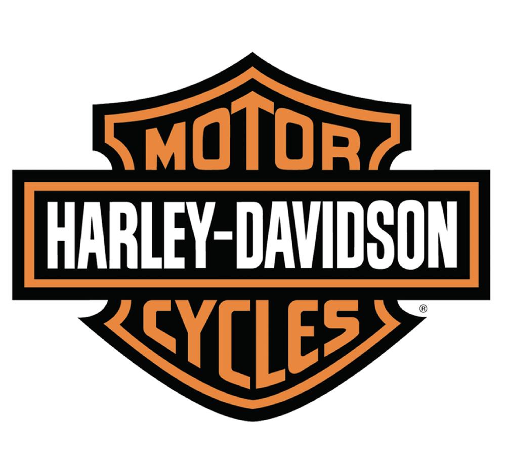 harley Bar & Shield Extra Large Trailer Decal