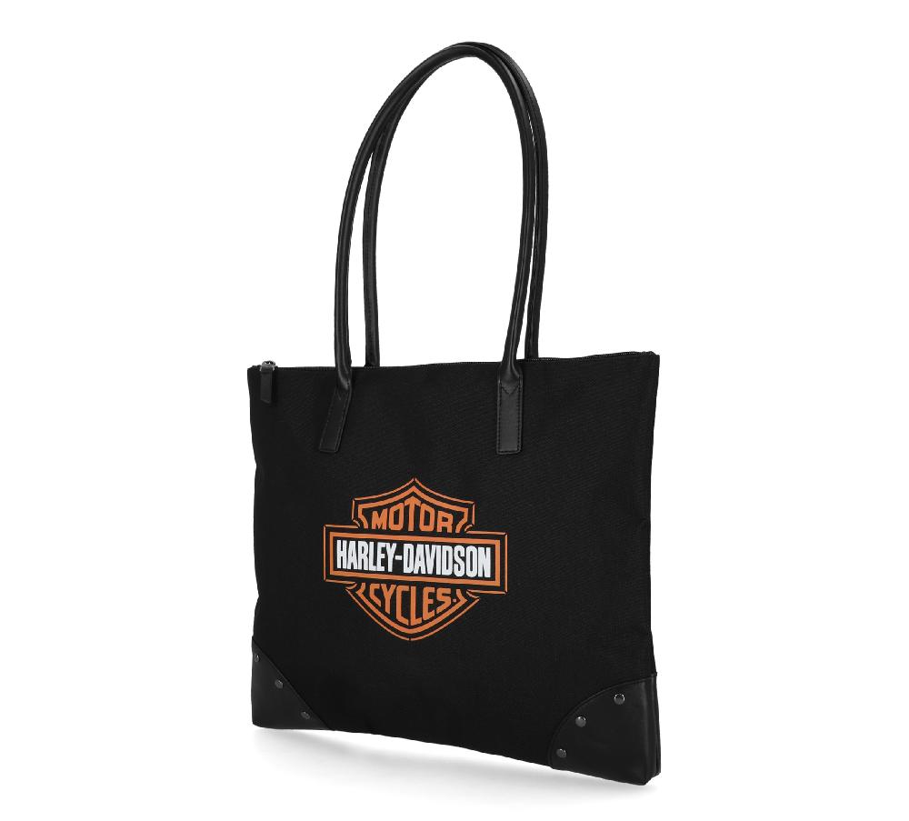 Harley Bar & Shield Flat Tote
