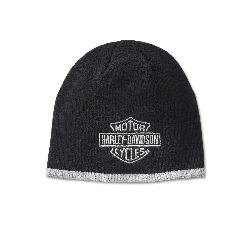 harley Bar & Shield Knit Beanie