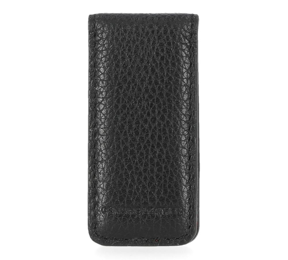 Harley Bar & Shield Leather Money Clip