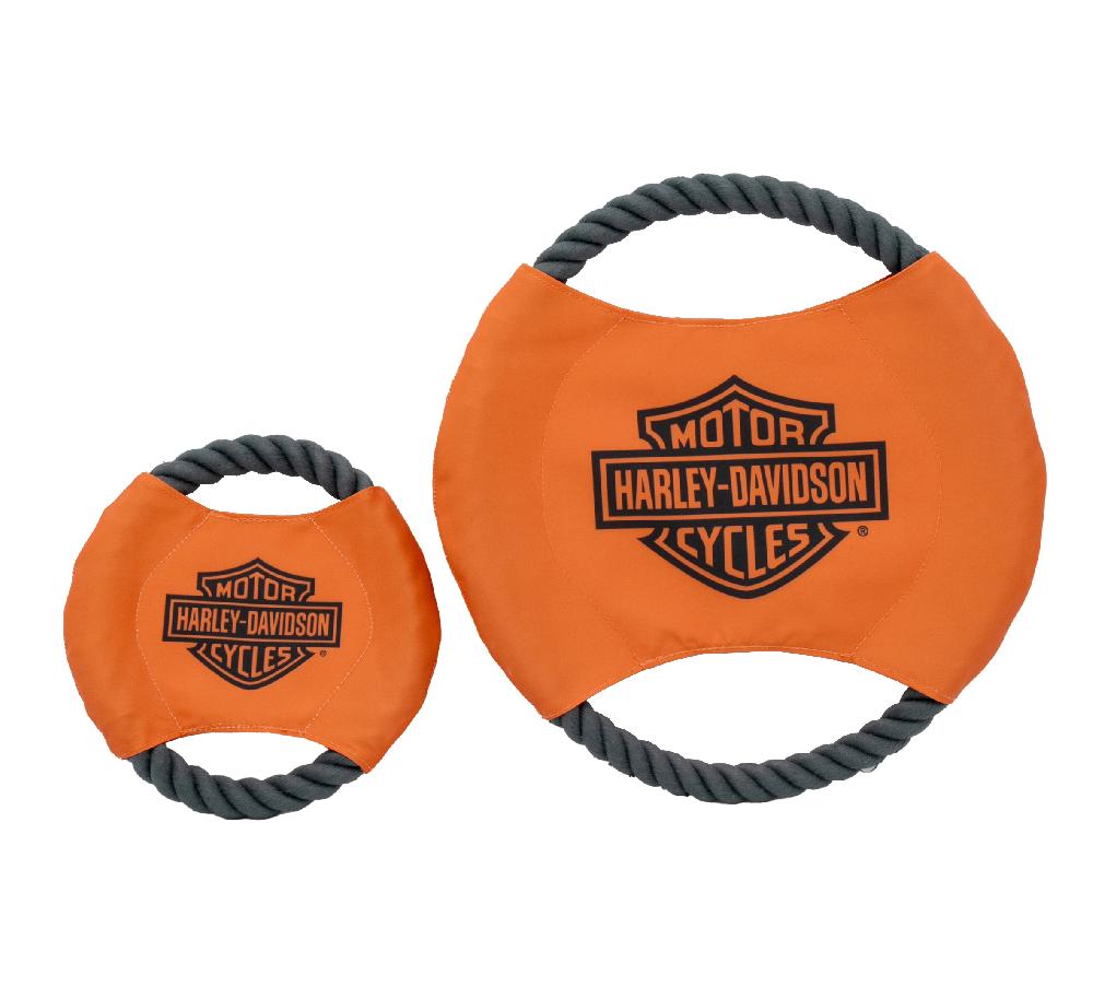 Harley Bar & Shield Pet Rope Disc