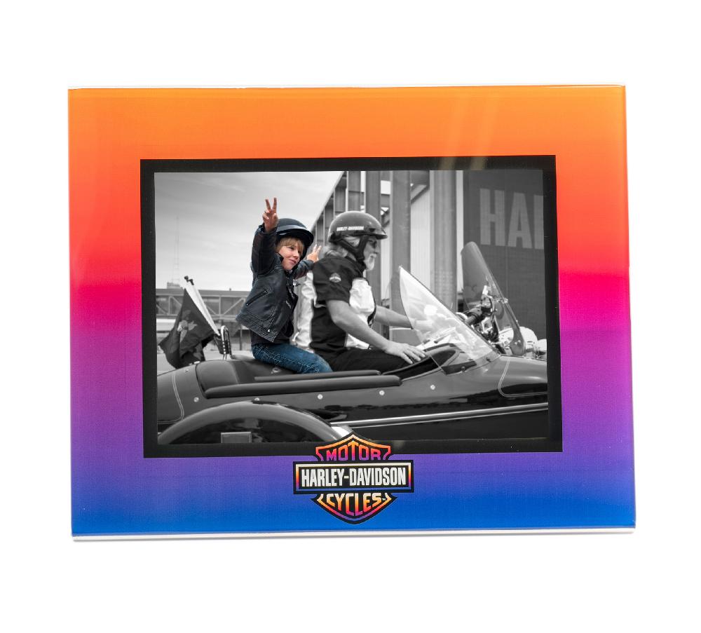 Harley Bar & Shield Picture Frame