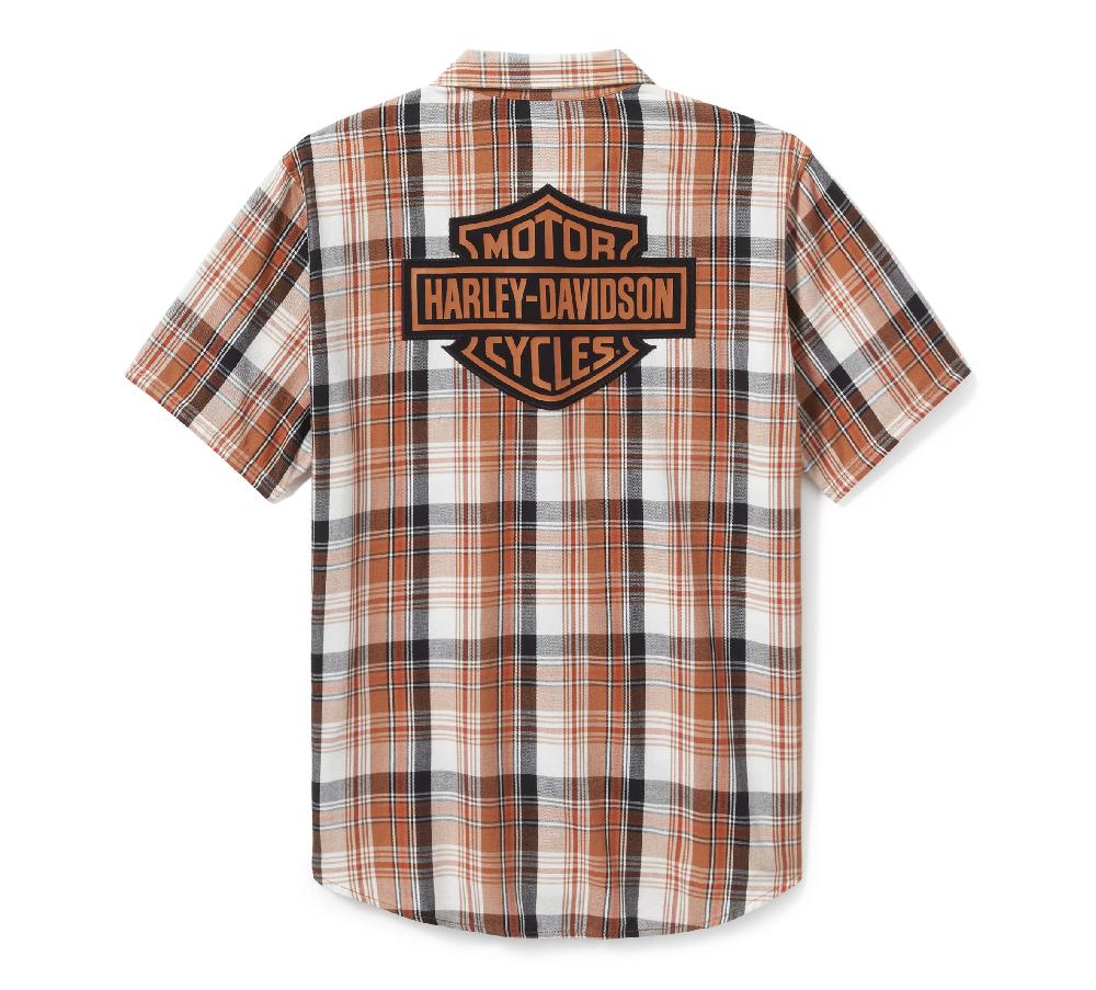 Harley Bar & Shield Plaid Shirt