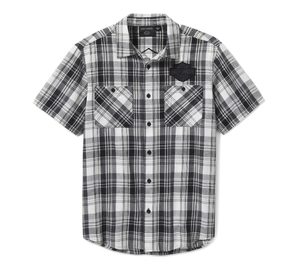 harley Bar & Shield Plaid Shirt