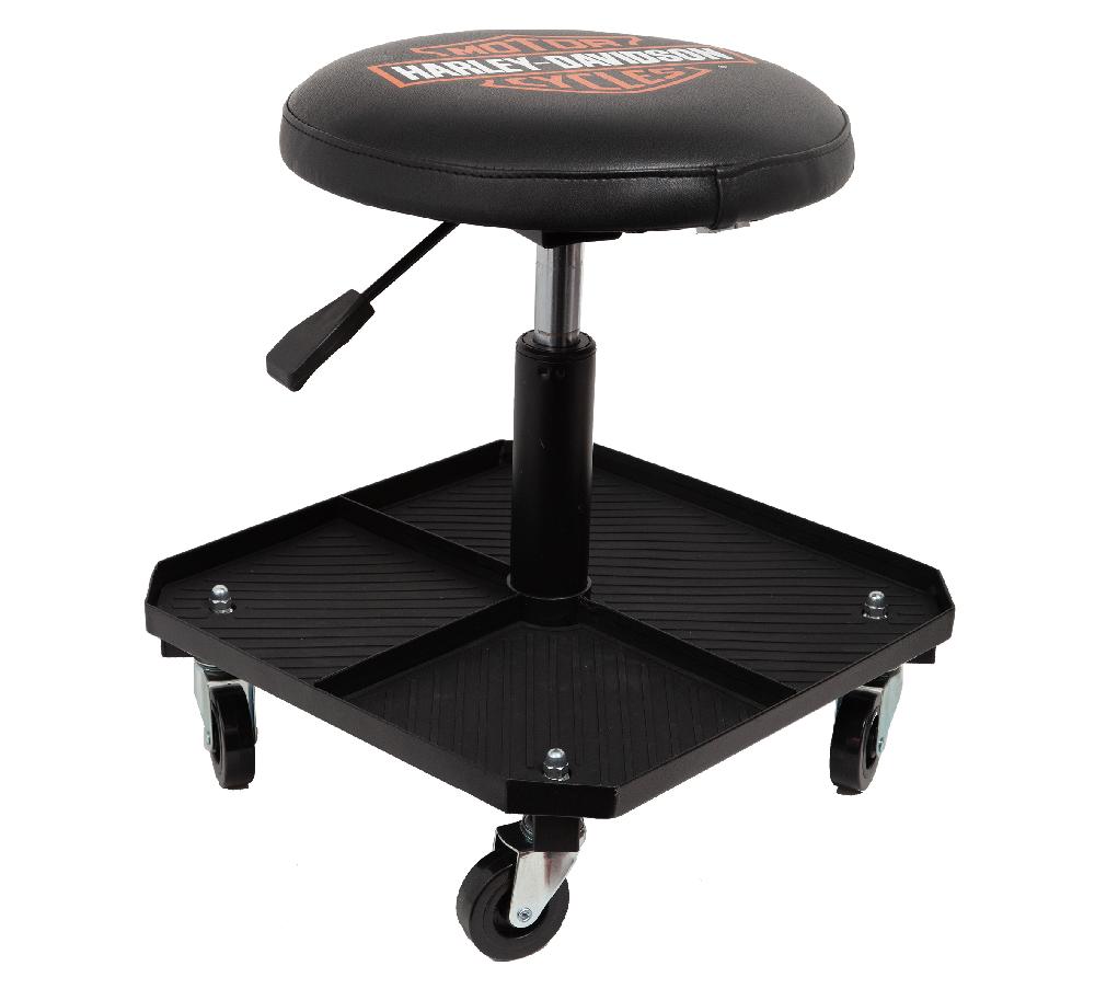 Harley Bar & Shield Pneumatic Stool