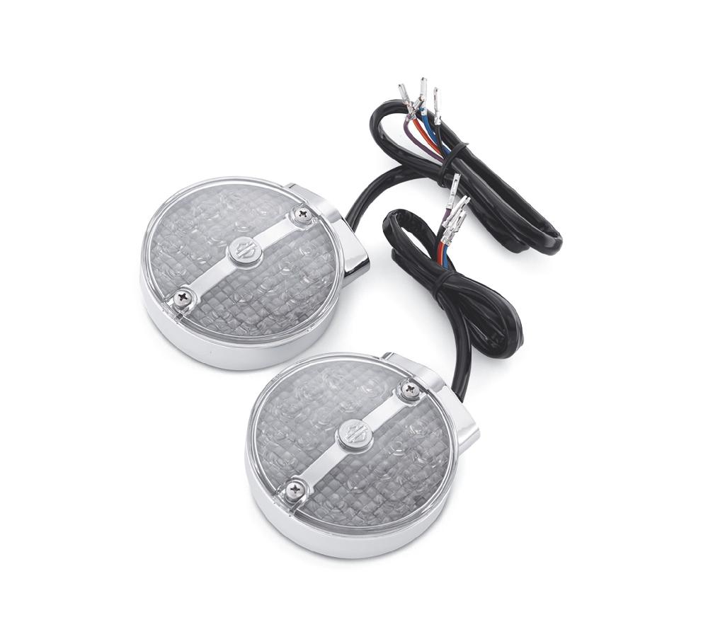harley Bar & Shield Rear LED Turn Signals