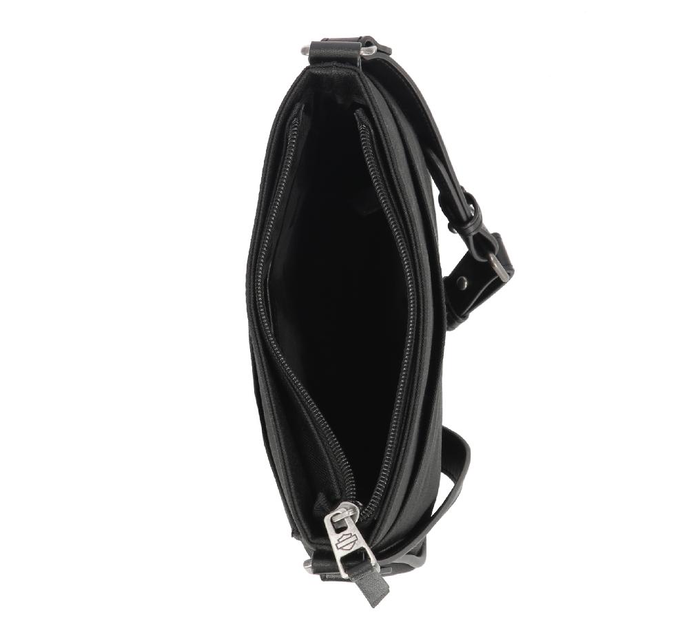 Harley Bar & Shield Rhinestone Crossbody Bag