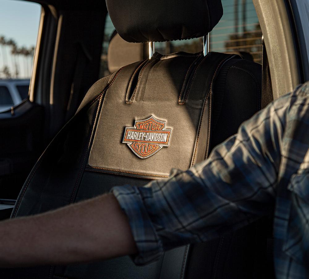 Harley Bar & Shield Seat Cover 2 Pack