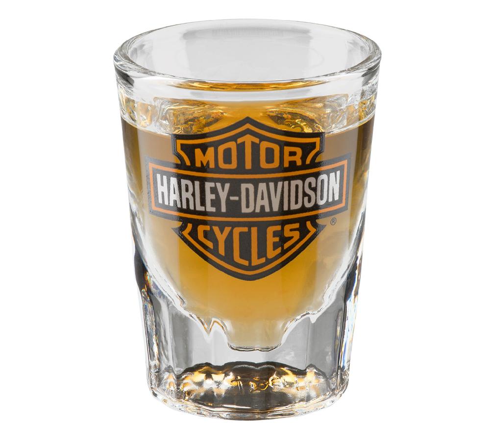 harley Bar & Shield Shot Glass