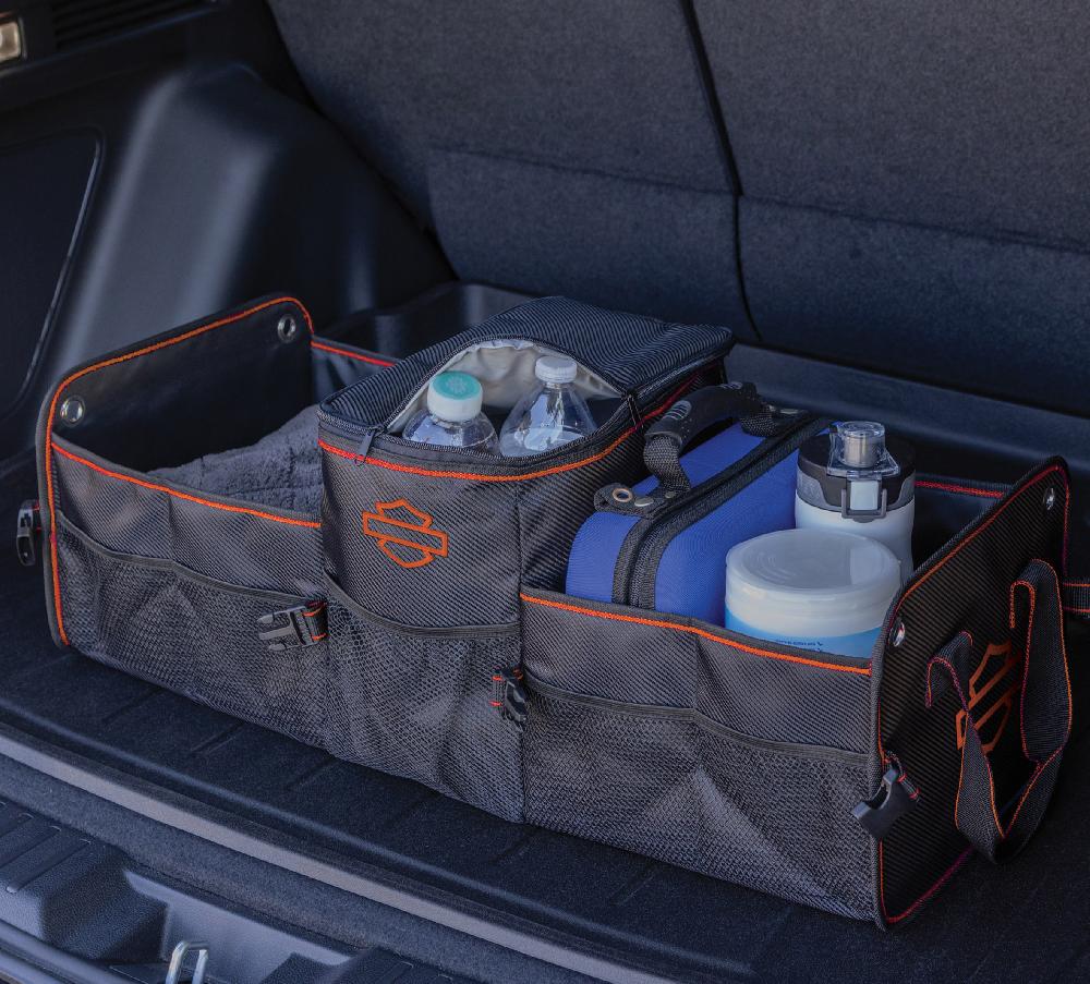 Harley Bar & Shield Silhouette Trunk Organizer