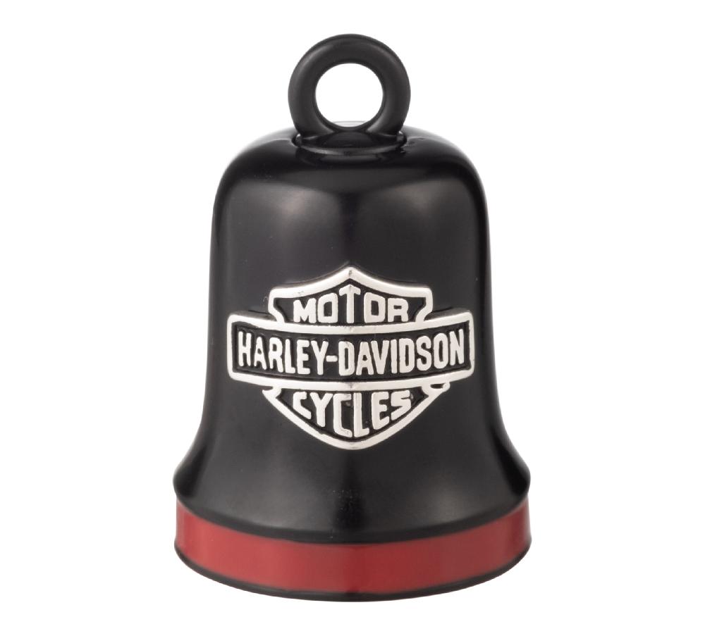 harley Bar & Shield Striped Ride Bell
