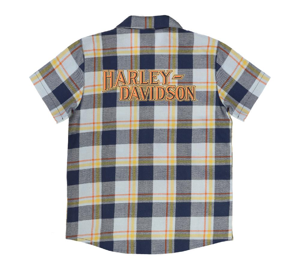Harley Big Boys Plaid Shirt