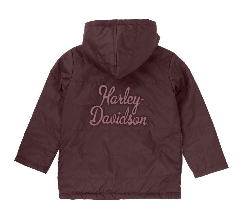 Harley Big Girls Channel Quilted Jacket