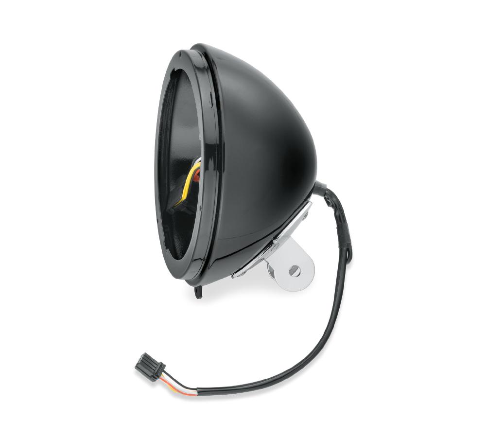 Harley Black Domestic Headlamp Shell