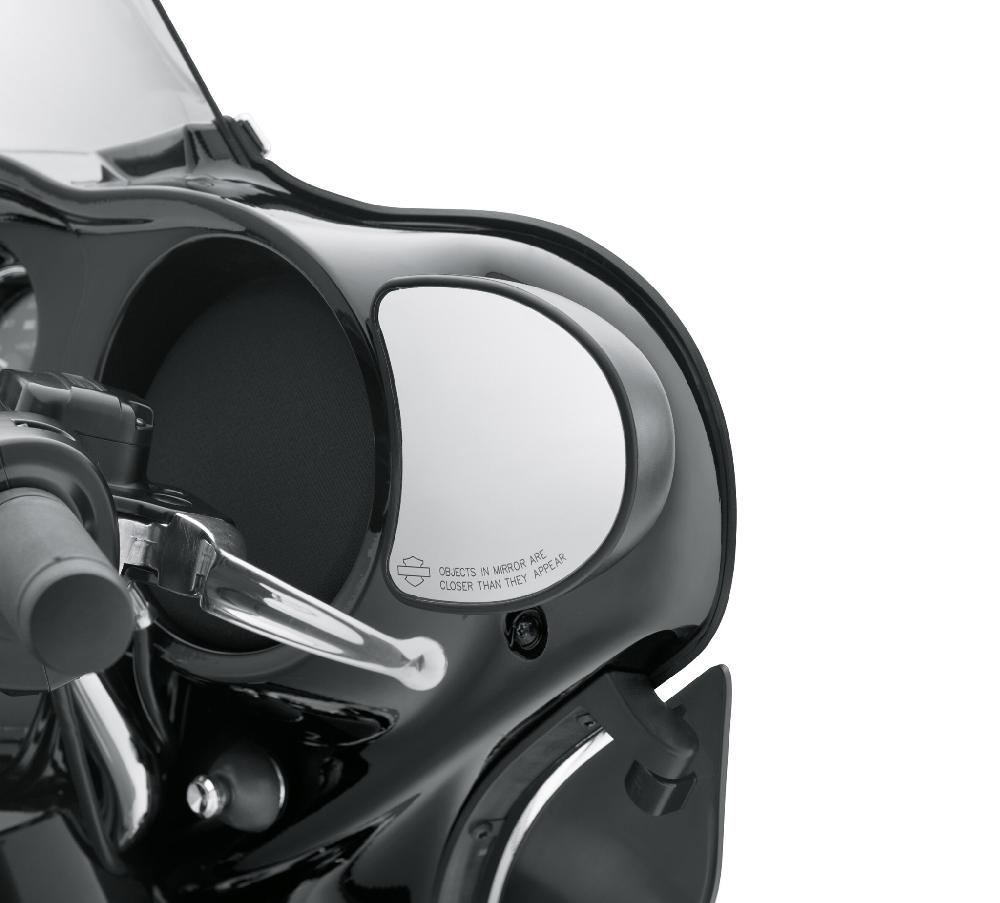Harley Black Fairing Mount Mirrors