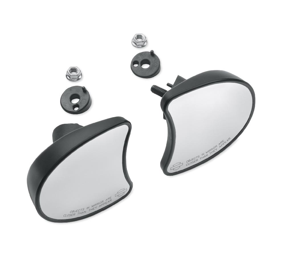 harley Black Fairing Mount Mirrors