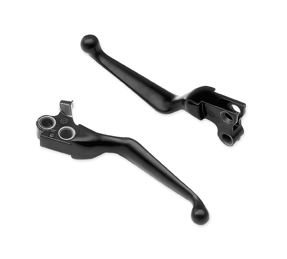 harley Black Hand Control Lever Kit