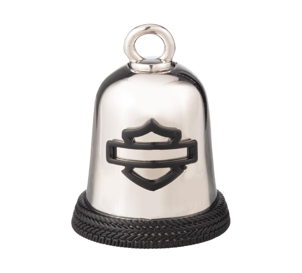 harley Black Logo Shield Ride Bell