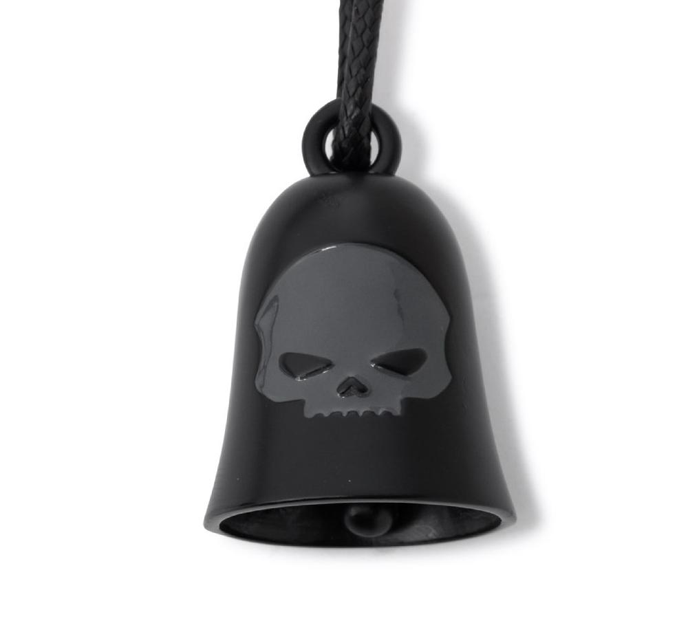 Harley Black Matte Wille G Skull Ride Bell
