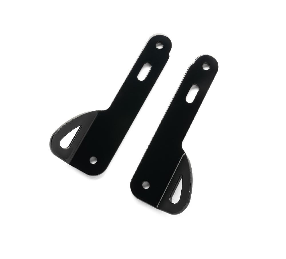 harley Black Tie-Down Brackets