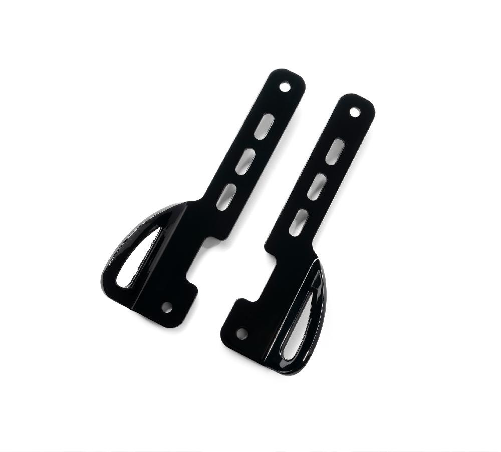 harley Black Tie-Down Brackets