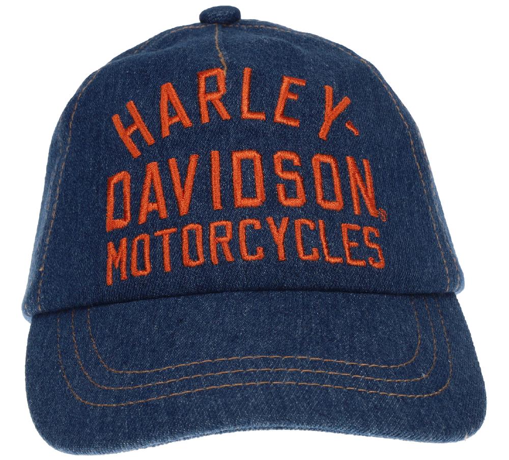 Harley Cap - Little Kids Denim Baseball