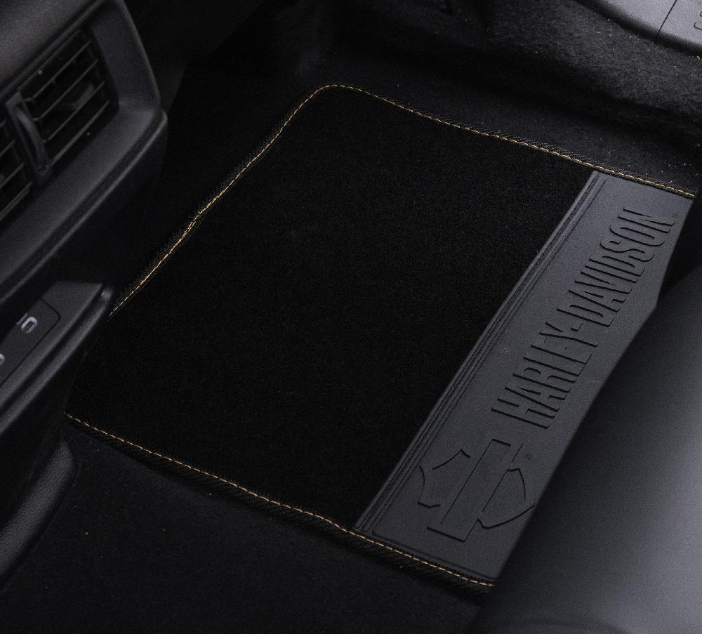 Harley Carpeted Floor Mat Set Of 4 Pieces