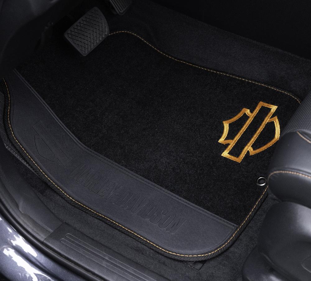 Harley Carpeted Floor Mat Set Of 4 Pieces