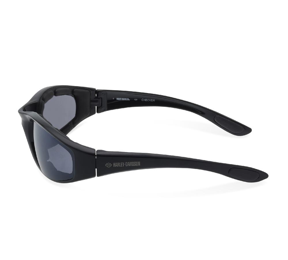 Harley Checker Oval Motorcycle Riding Sunglasses