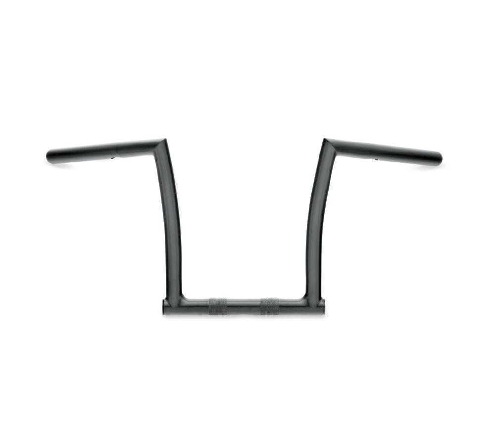 harley Chizeled Satin Black Handlebar