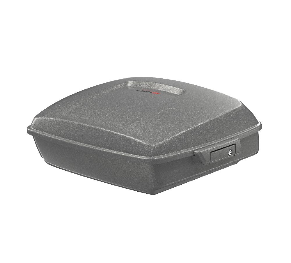 harley Chopped Tour-Pak Luggage -Mercury Silver