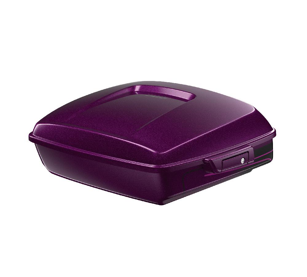 harley Chopped Tour-Pak Luggage - Poison Berry Fade