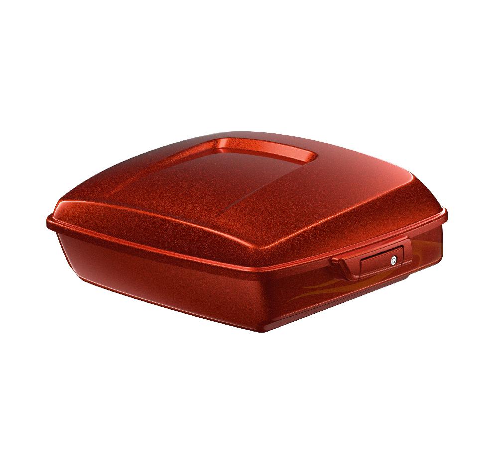 harley Chopped Tour-Pak Luggage - Whiskey Firestorm