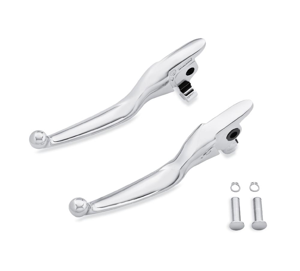 harley Chrome Hand Control Lever Kit