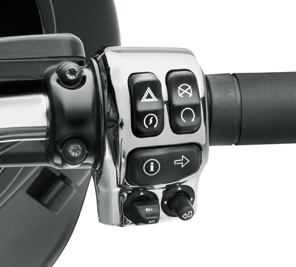 Harley Chrome Switch Housing Kit