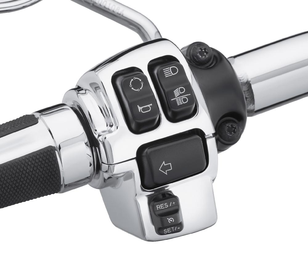 Harley Chrome Switch Housing Kit