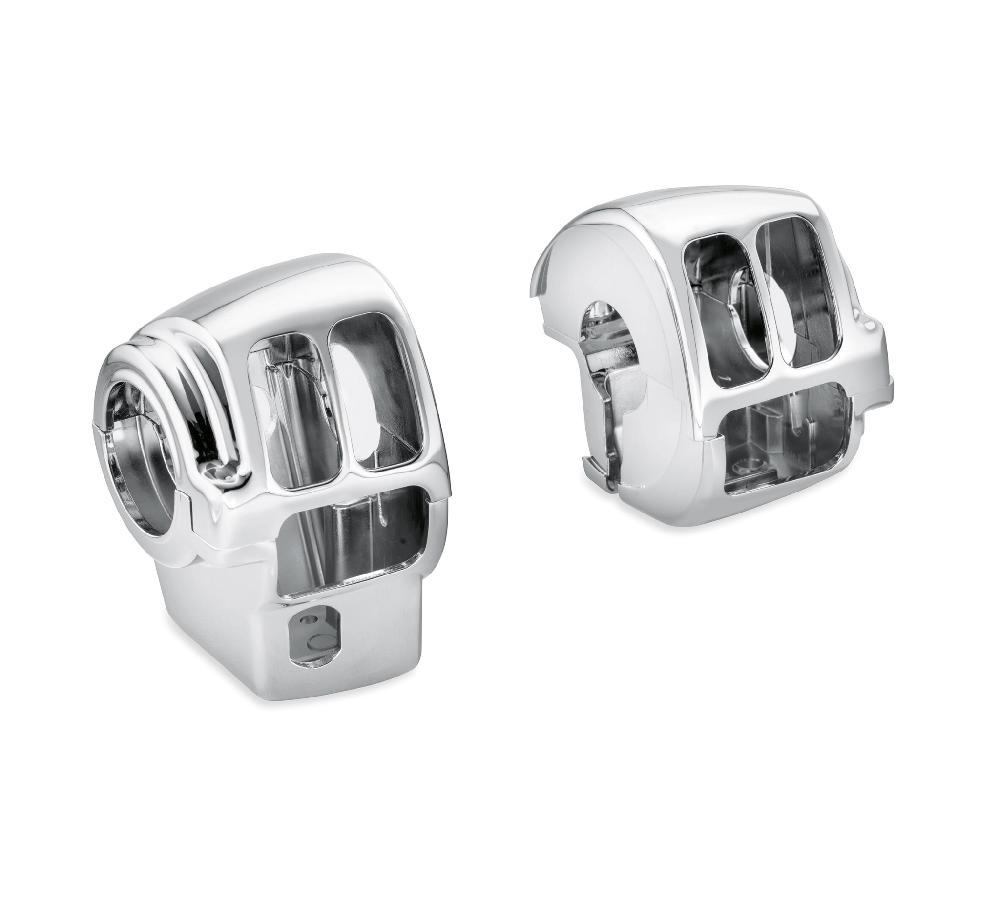 harley Chrome Switch Housing Kit